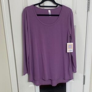 NWT LulaRoe Lynnae Long Sleeve Top (L)